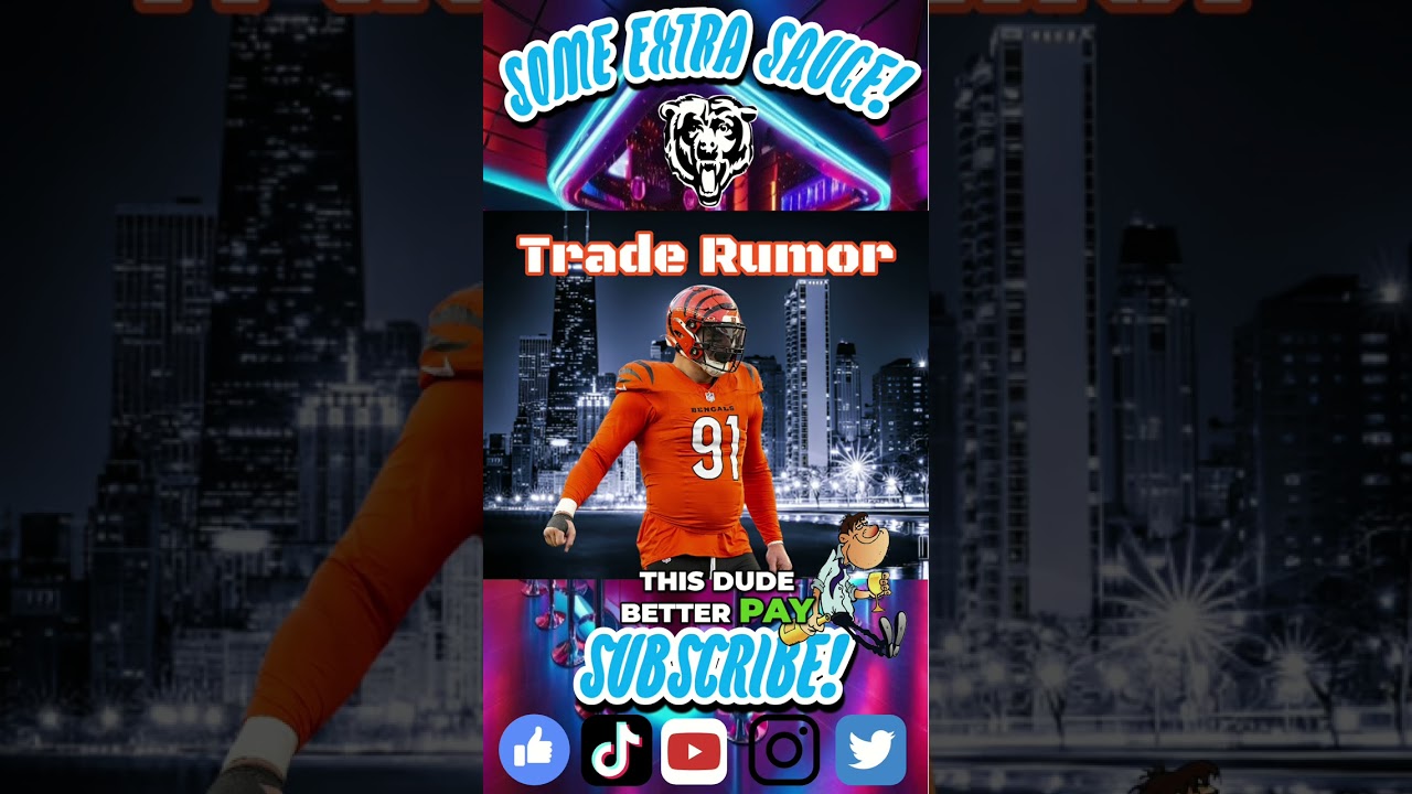 Chicago Bears "Reported Offer" For DE Trey Hendrickson Is Not So Bad...