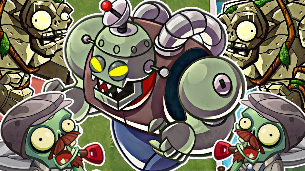 Ultimate zombot combo in pvz heroes