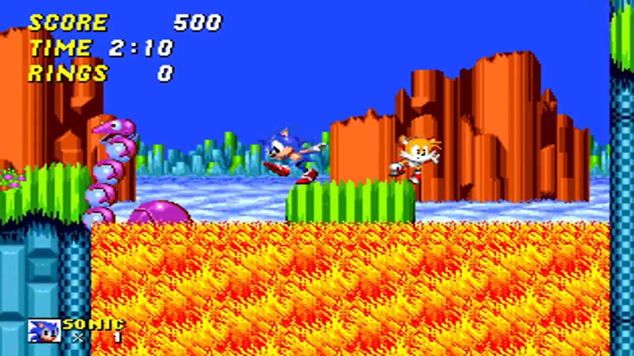 Sonic The Hedgehog 2 - Hill Top Zone Slowed+Reverb