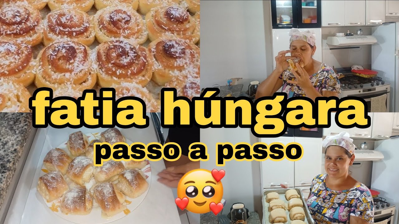 Como fazer fatia húngara passo a passo