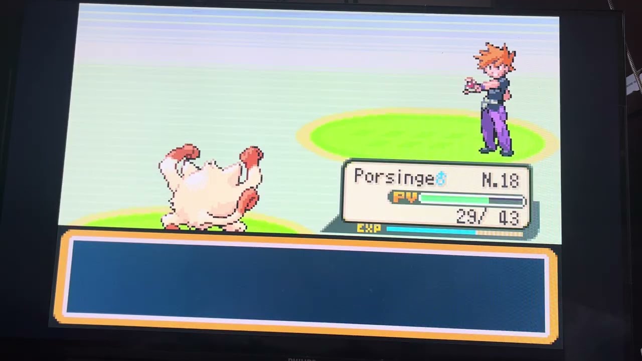Pokémon Rouge Feu ép.4 Aller voir Léo, 2e badge et en route pour Carmin sur Mer 
