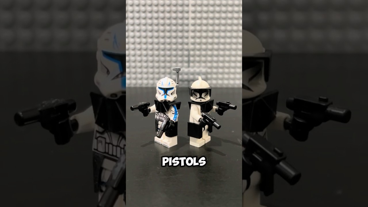 The best upgrades for your Clone Commanders! #legostarwars #legoclonetrooper #captainrex #clonewars