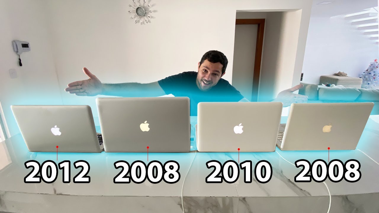 SUPER COMPARATIVO DE MACS: MACBOOK WHITE 2008, WHITE 2010, PRO 2008, PRO 2012. VALEM A PENA EM 2026?