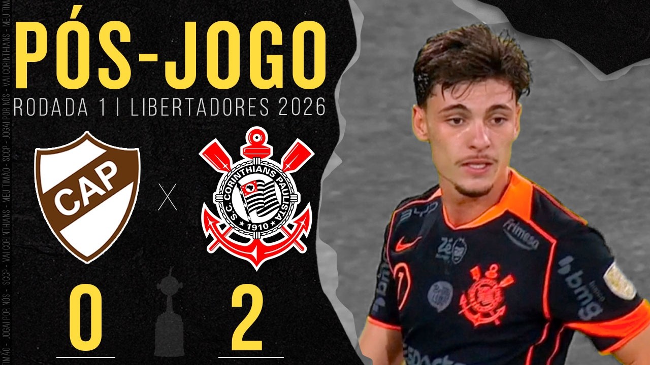 P&Oacute;S-JOGO 🔴 PLATENSE 0X2 CORINTHIANS | ZONA MISTA E COLETIVA | PRIMEIRA FASE | LIBERTADORES 2026