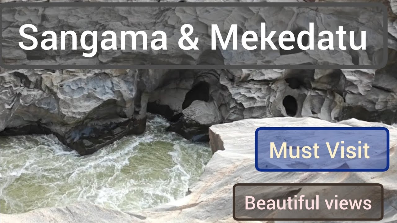 Sangama & Mekedatu || one day trip || waterfalls near Bangalore