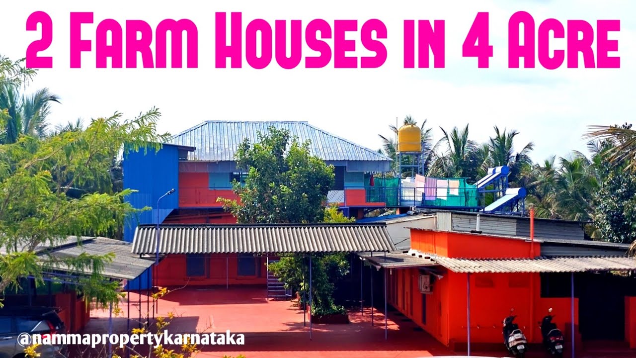 2 Farm Houses in 4 Acre 32kms from Mysore