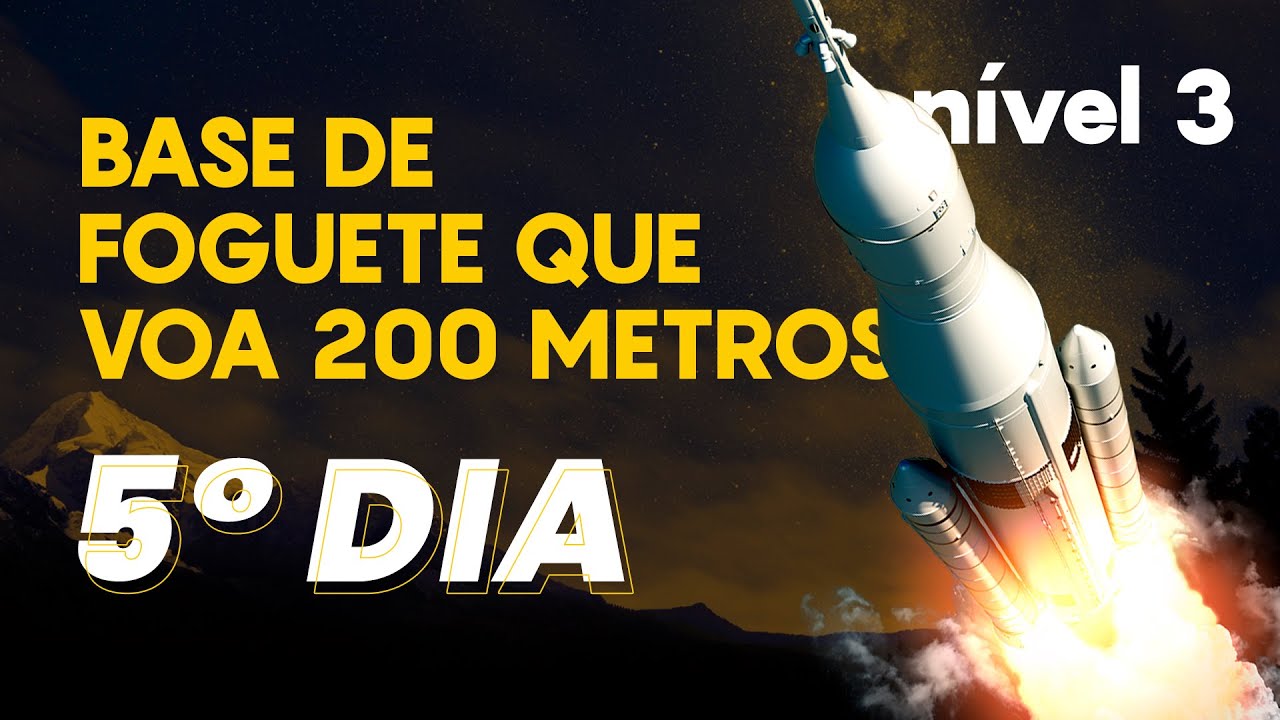 BASE DE FOGUETE NÍVEL 3 DA MOBFOG QUE VOA 200 METROS - Semana Especial OBA #05