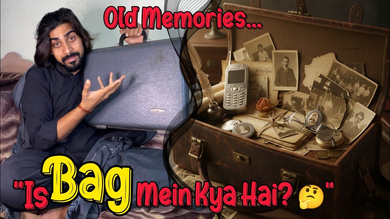 What's inside? 20 saal purana bag khol diya!🤔/Memories that last forever...