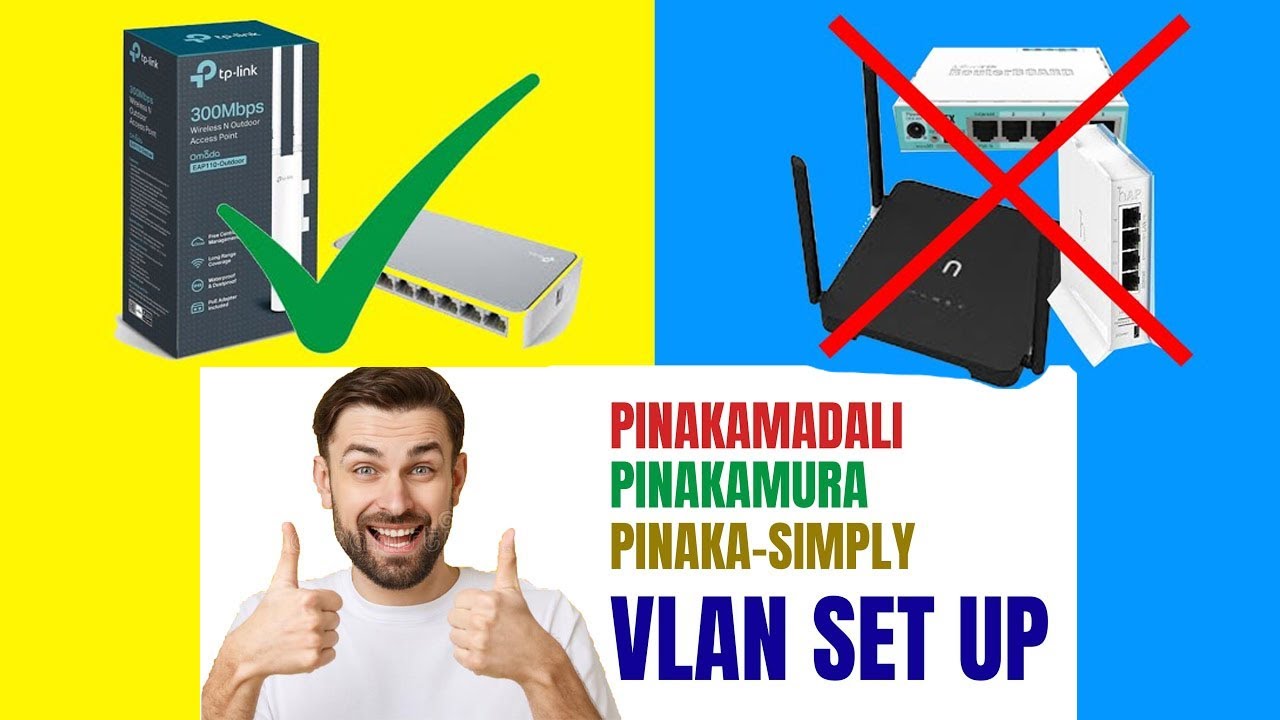 TP-LINK EAP110 VLAN SET-UP USING LPB (TAGALOG) | HAY LE COMWORKS V.2