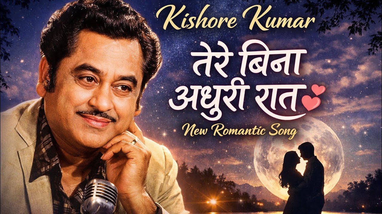 तेरे बिना अधूरी रात 💔 | Kishore Kumar Romantic Song | Old Bollywood Song|| [Kundan Yadav] 