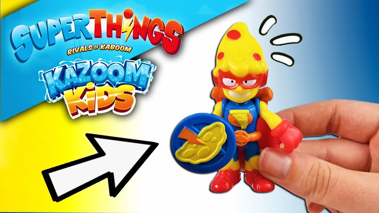 SUPERTHINGS KAZOOM KIDS ⚡ NUEVAS FIGURAS DE SUPERZINGS | EXPOSITOR COMPLETO