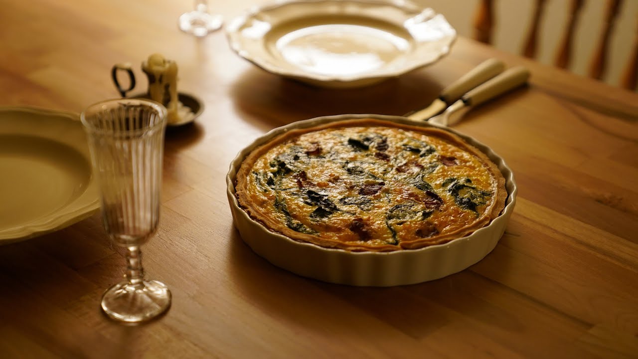 Quiche recipe | 经典法式咸派 👍👍