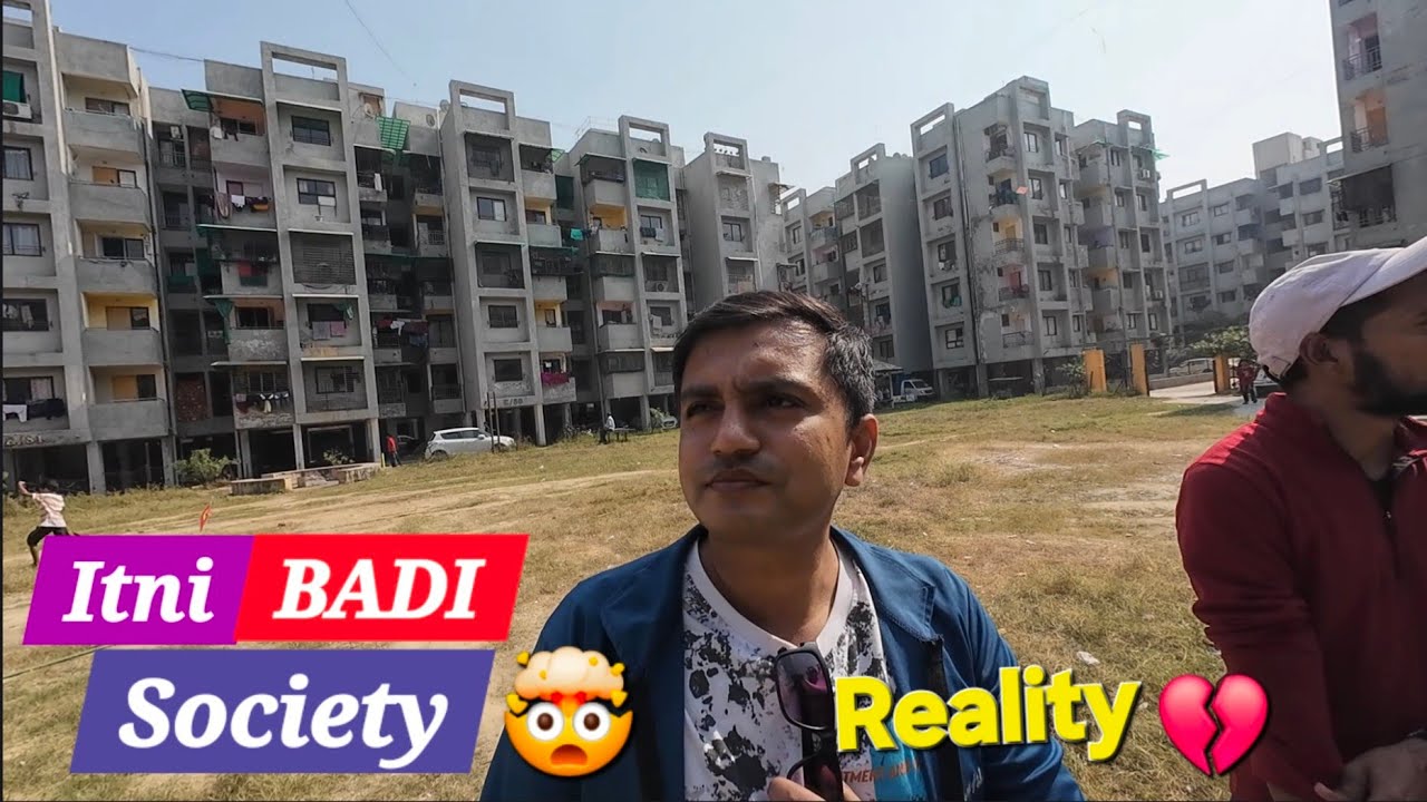 My Big 1600 Flats Society Tour 🤯 | Reality Check 💔 | Vlogging Practice with Akhilesh