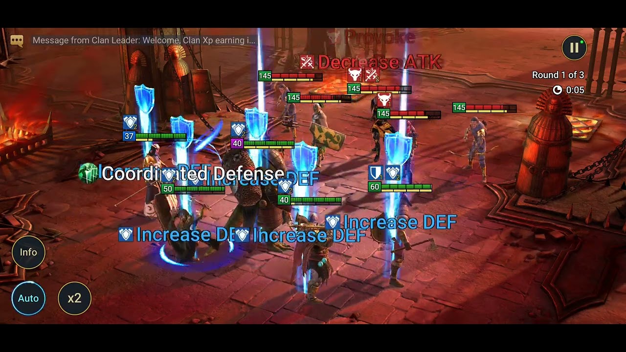 Raid: Shadow Legends (Iron twins setup for stage 1 beginners.)