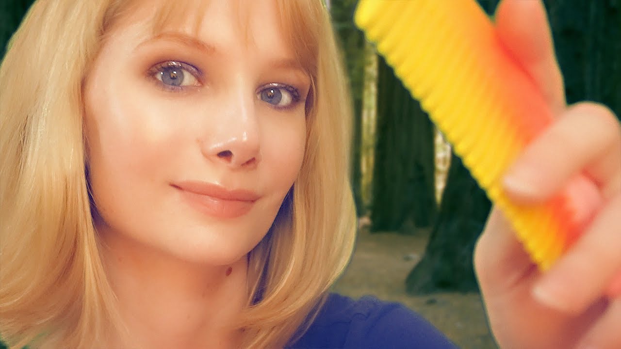 Bigfoot Haircut 🌳 ASMR For Sasquatch Men 🌳 Hair Brushing, Scissors, Spray, True Binaural Haircut