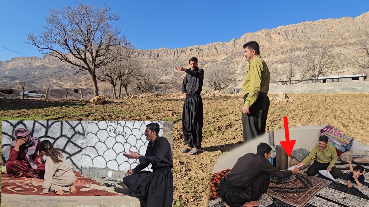 Wandering and displacement forced Hakimeh Rajab to buy land in the village.