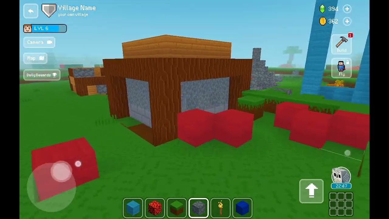Playing 99 nights in the forest but in Minecraft