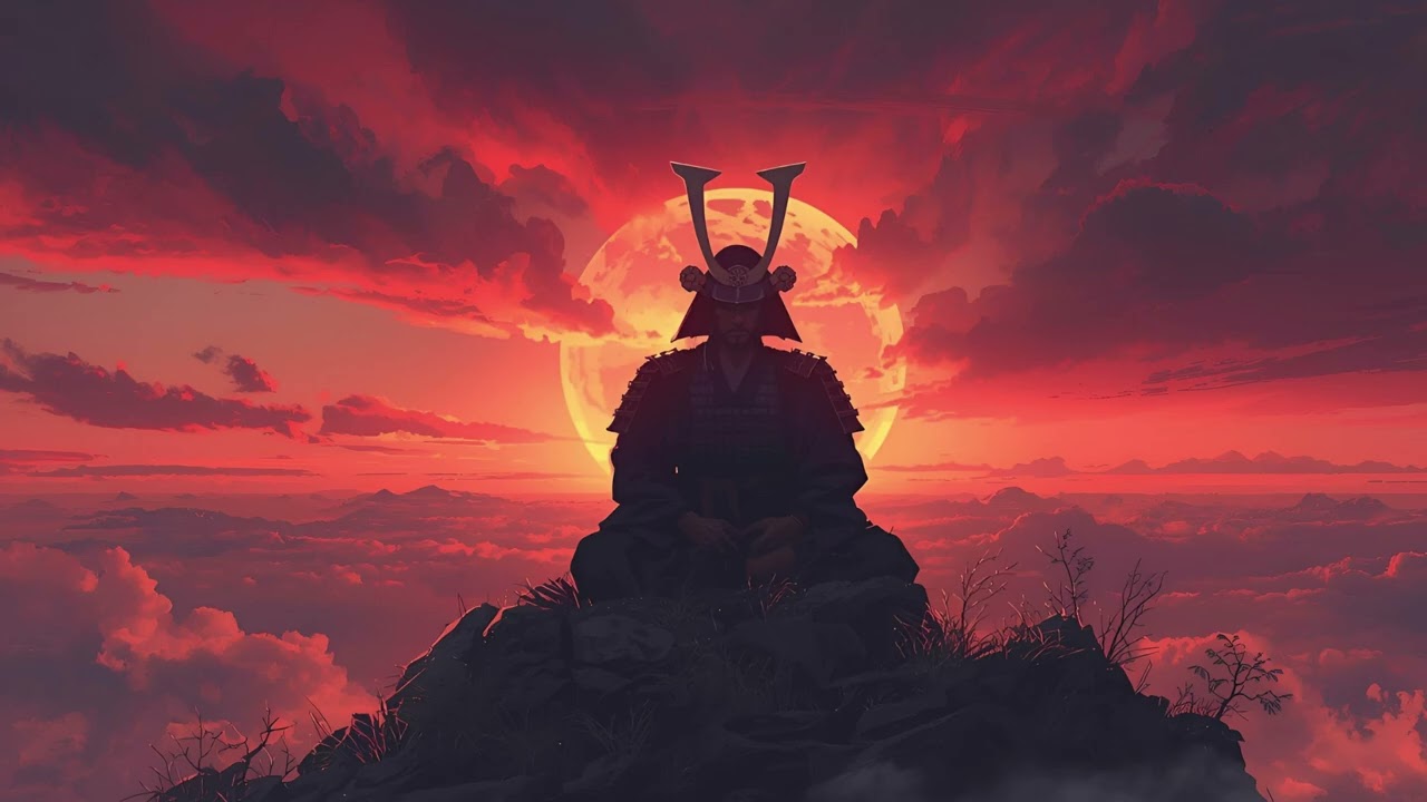 Spirit Bound in Crimson Sky - Japanese - Zen and Meditation - royalty and copy free music