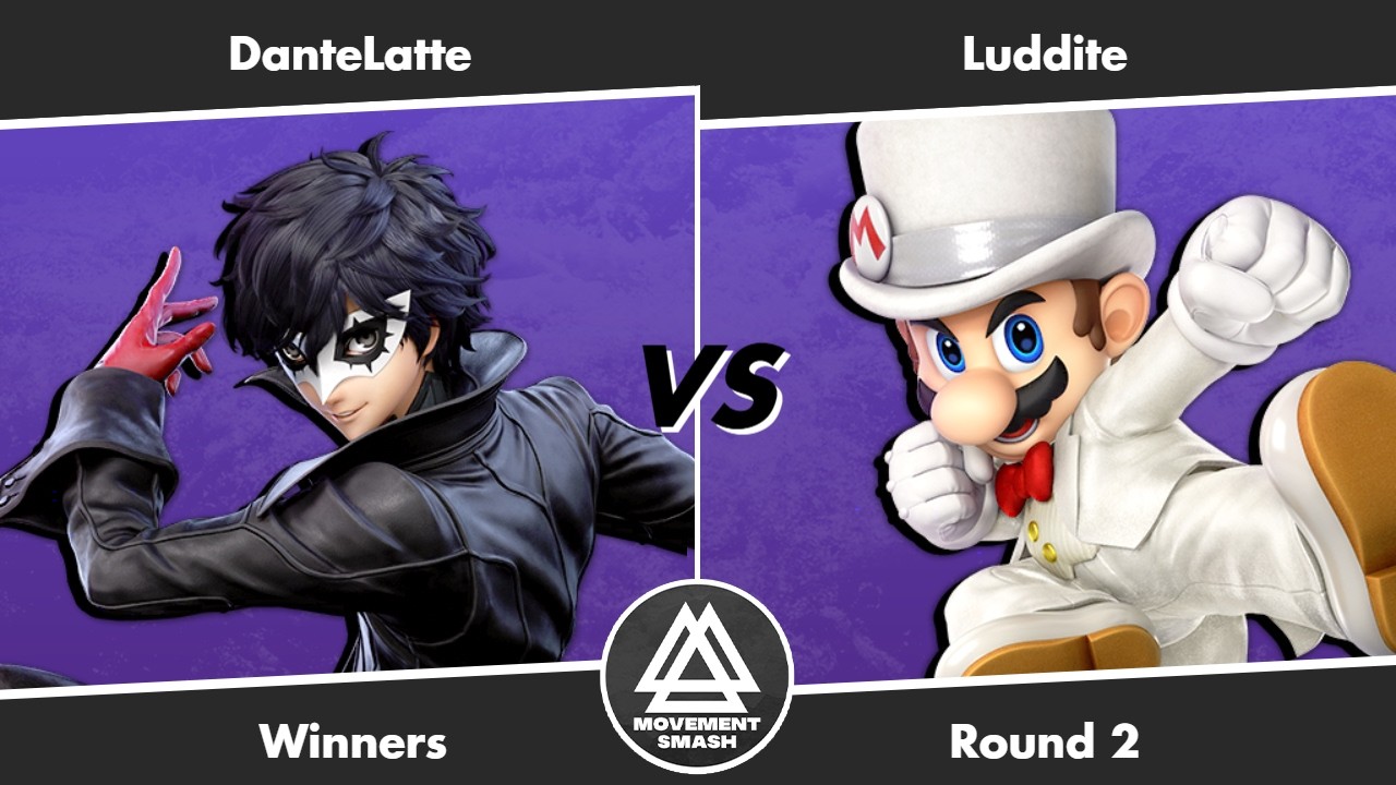 Movement Smash # 257: DanteLatte (Joker) vs Luddite (Mario)