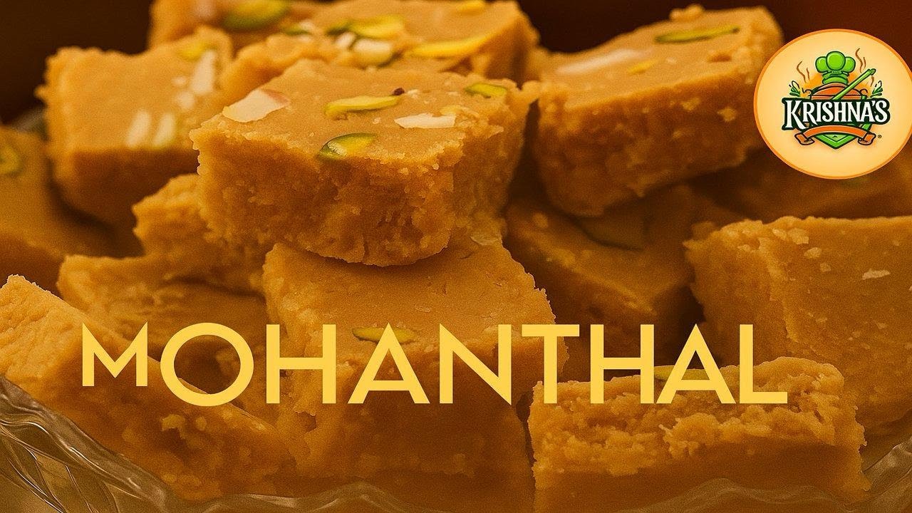 FESTIVE SPECIAL MOHANTHAL (WITHOUT MAWA) RECIPE | BESAN BARFI