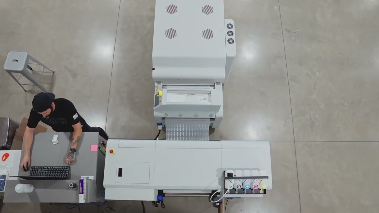 SPSI Showcases the Velox: High-Speed Direct to Film Printing in Action
