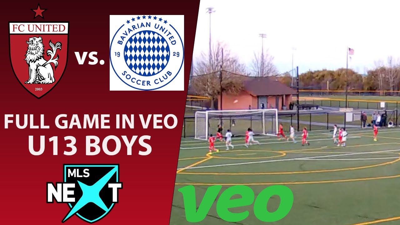 FC United vs Bavarian SC - U13 MLS Next Full Game [Nov 6 2022]