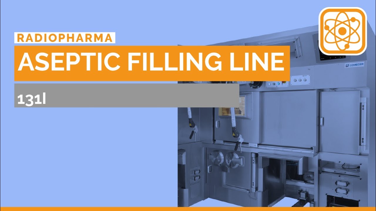Comecer's aseptic filling line for I131
