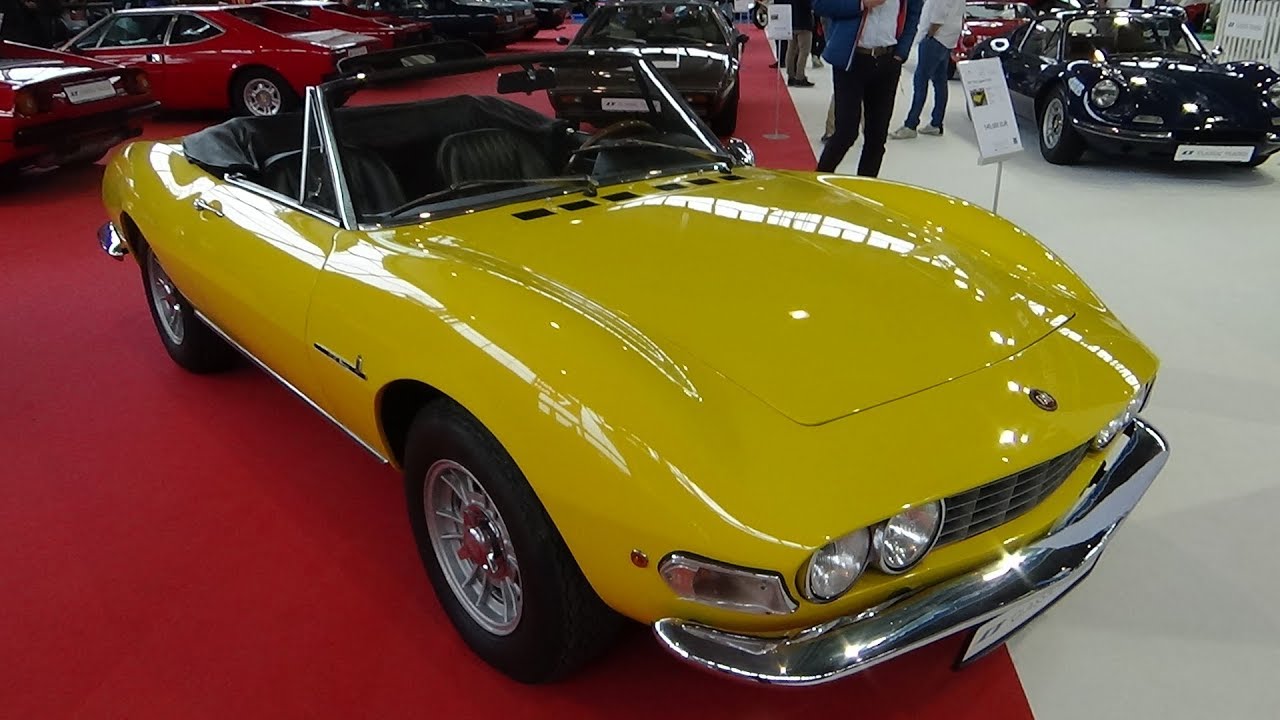 1968 Fiat Dino Spider - Exterior and Interior - Retro Classics Stuttgart 2018