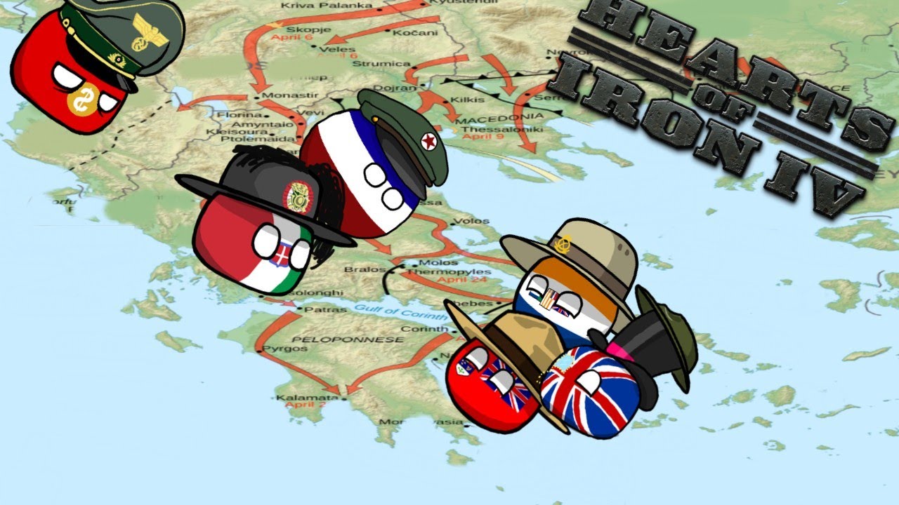 What If Italy Got Stuck In Greece - Hoi4 MP In A Nutshell