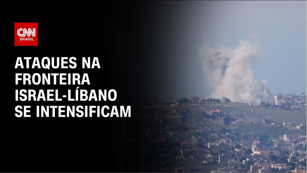 Equipe da CNN relata momento de explosão na fronteira Israel-Líbano | AGORA CNN