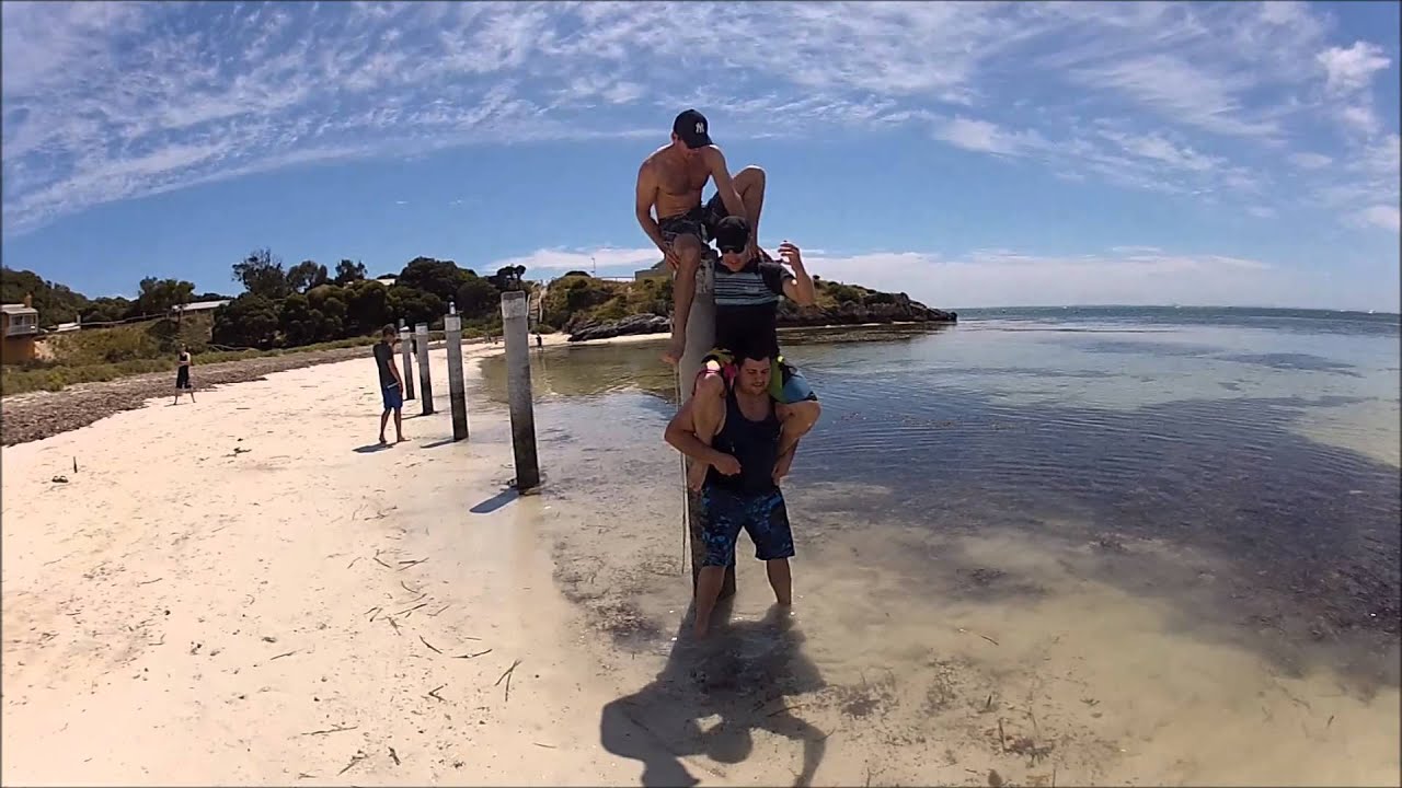 3 Person Shoulder Ride