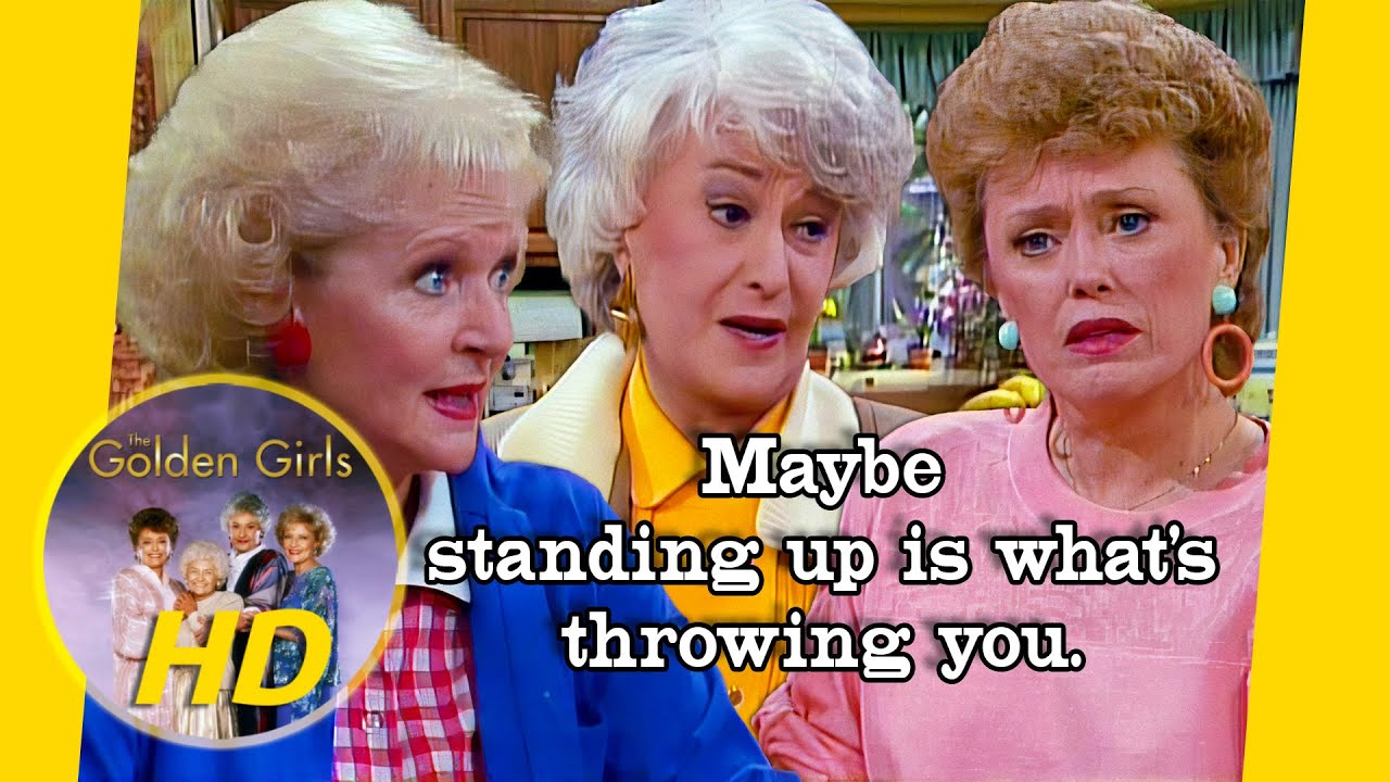 Rose & Blanche learn Dirty-Dancing at Lawson's Dance Studio. - Golden Girls HD
