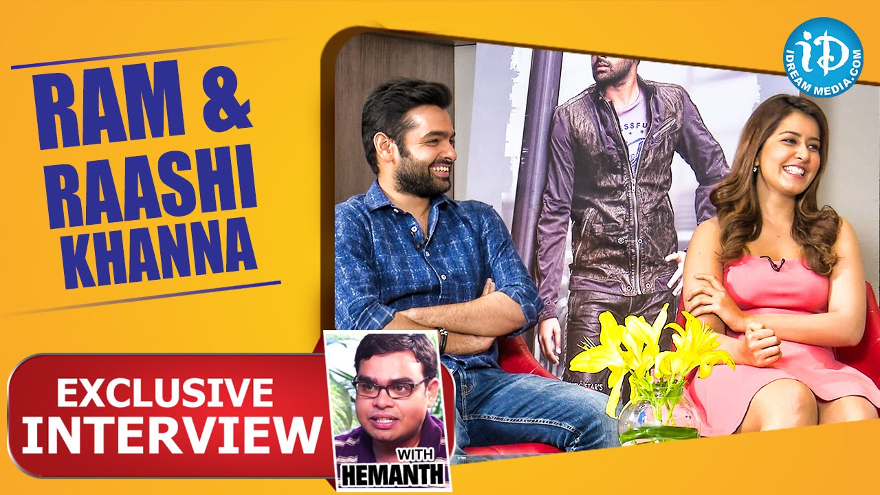 Ram & Raashi Khanna's Exclusive Interview || Talking Movies with iDream #23
