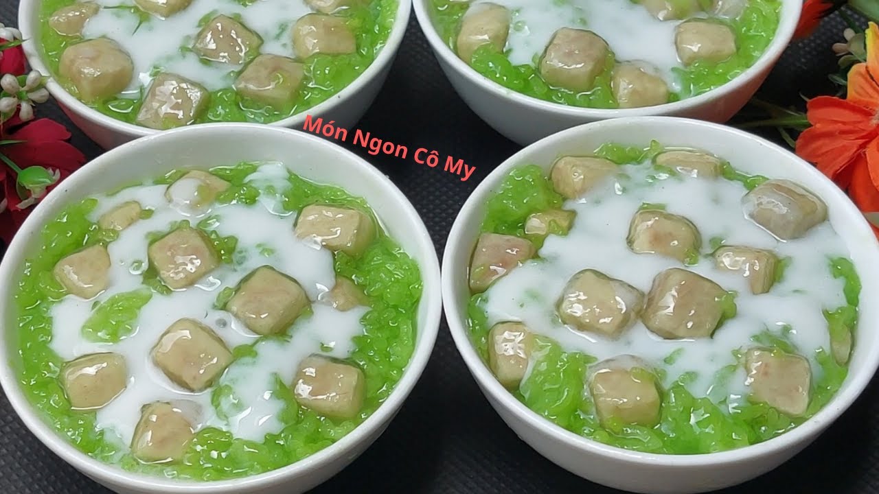 Ngạc nhiên với món CHÈ NẾP KHOAI MÔN KIỂU MỚI lại mềm dẻo thơm béo ngon tuyệt vời