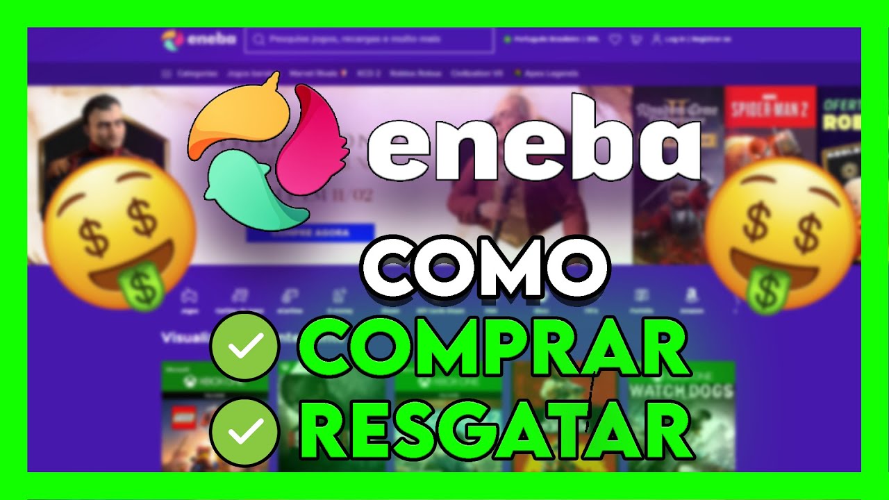 COMO COMPRAR JOGOS PARA XBOX NO ENEBA E RESGATAR 2025✅