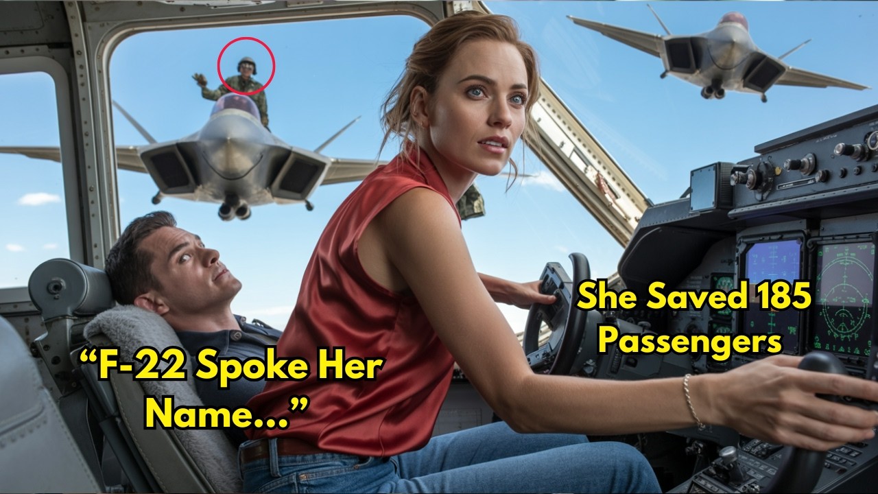 Бывшая пилотша спасла 185 пассажиров — и тут истребители F-22 произнесли её позывной