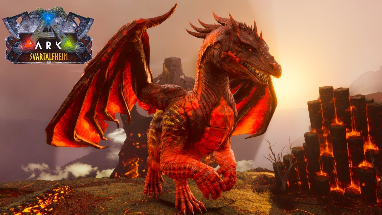 Ark Ascended Svartalfheim: How I Defeated Alpha Dragon!