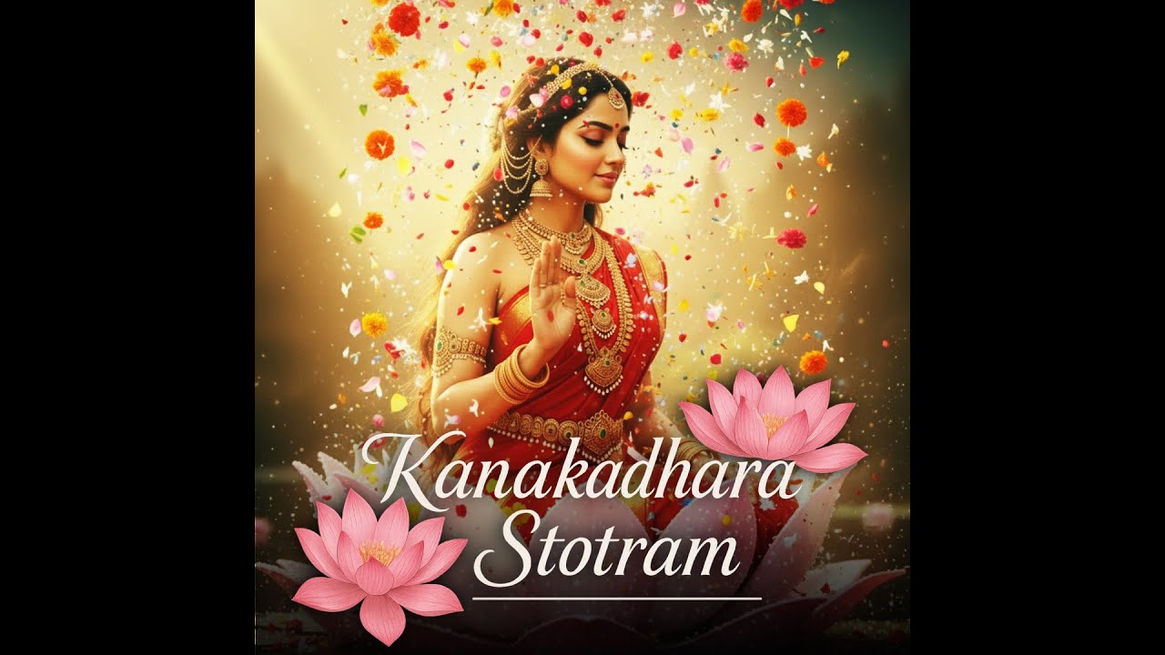 Kanakadhara Stotram for Blessings of Goddess Lakshmi | With Lyrics