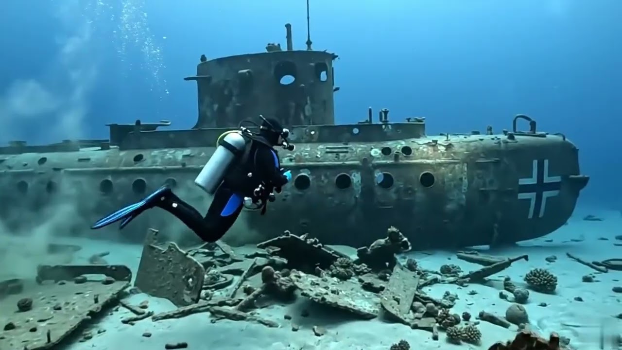 Inside a Nazi U-Boat Cargo Bay – Untouched After 81 Years