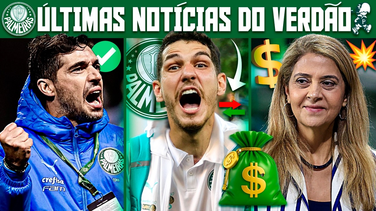 EXCELENTE INFO! PALMEIRAS TEM REFORÇO CONFIRMADO P/ PAULISTÃO! NINO CHEGANDO NO VERDÃO! LEILA, ABEL+