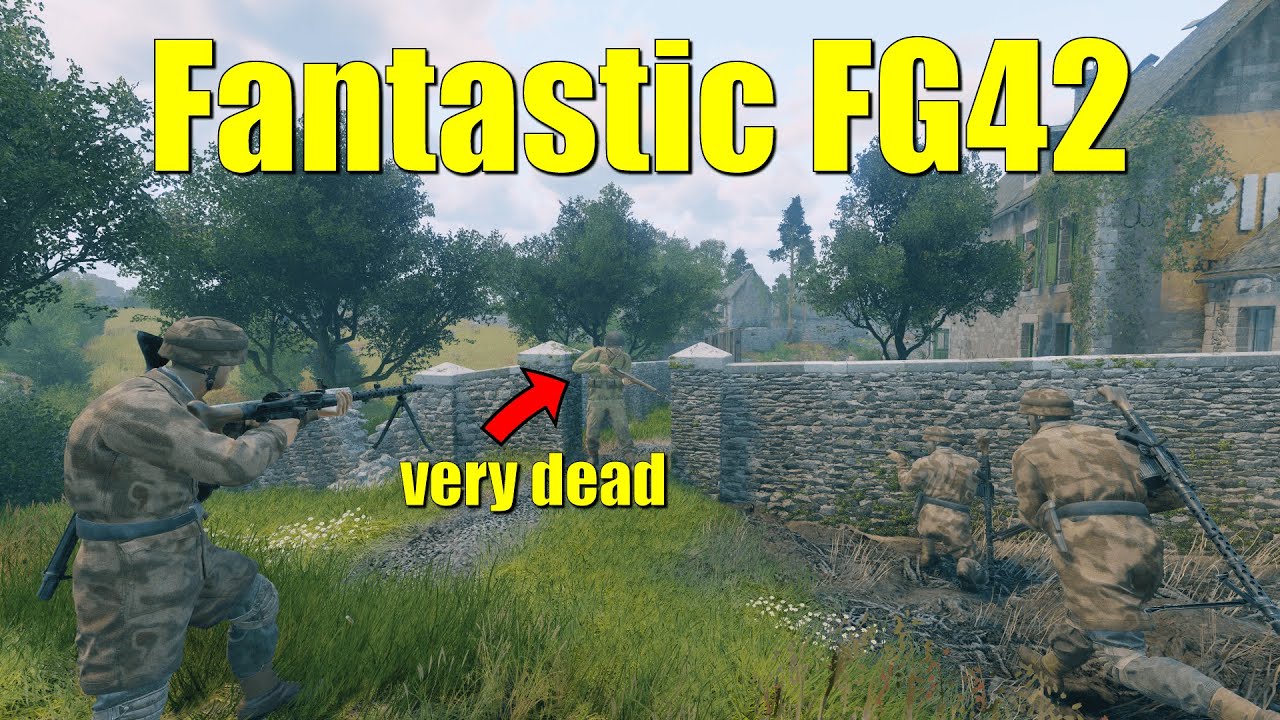 FG42 — просто фантастика! | Геймплей десантника Оси