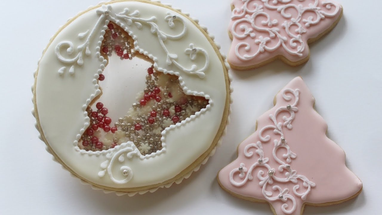Snowball Christmas Tree Cookie