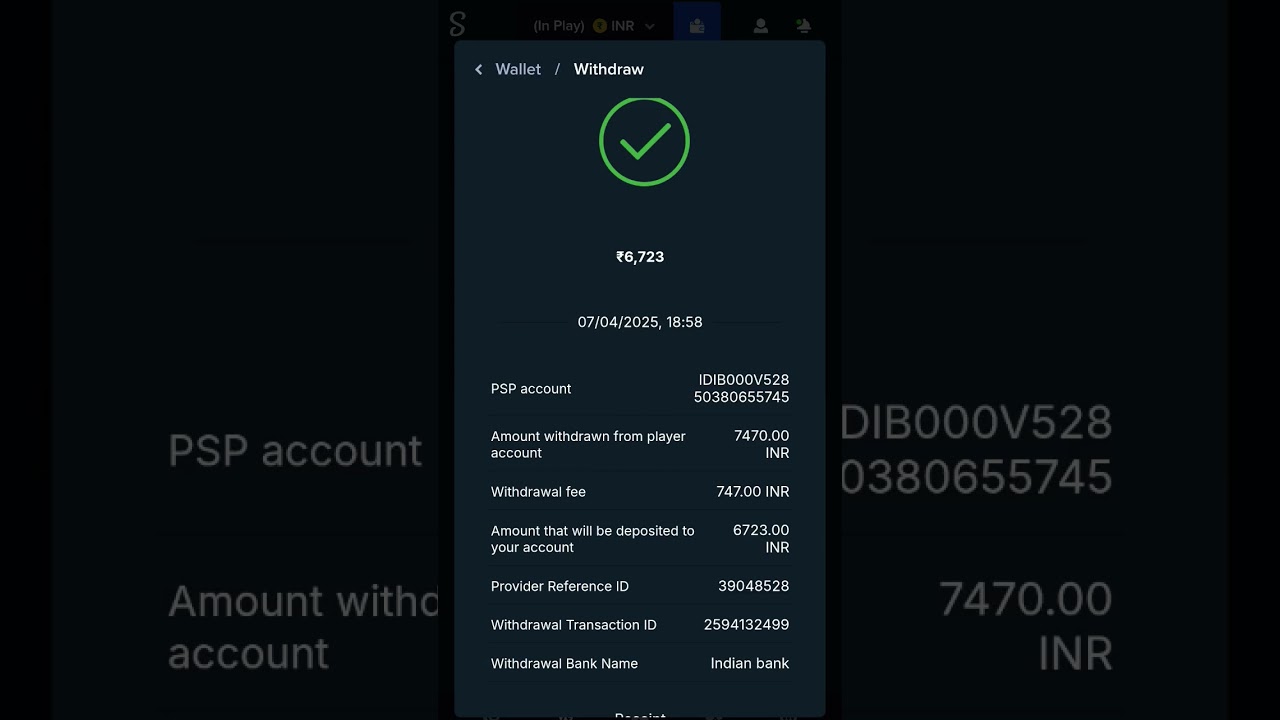 withdrawal proof in stake
