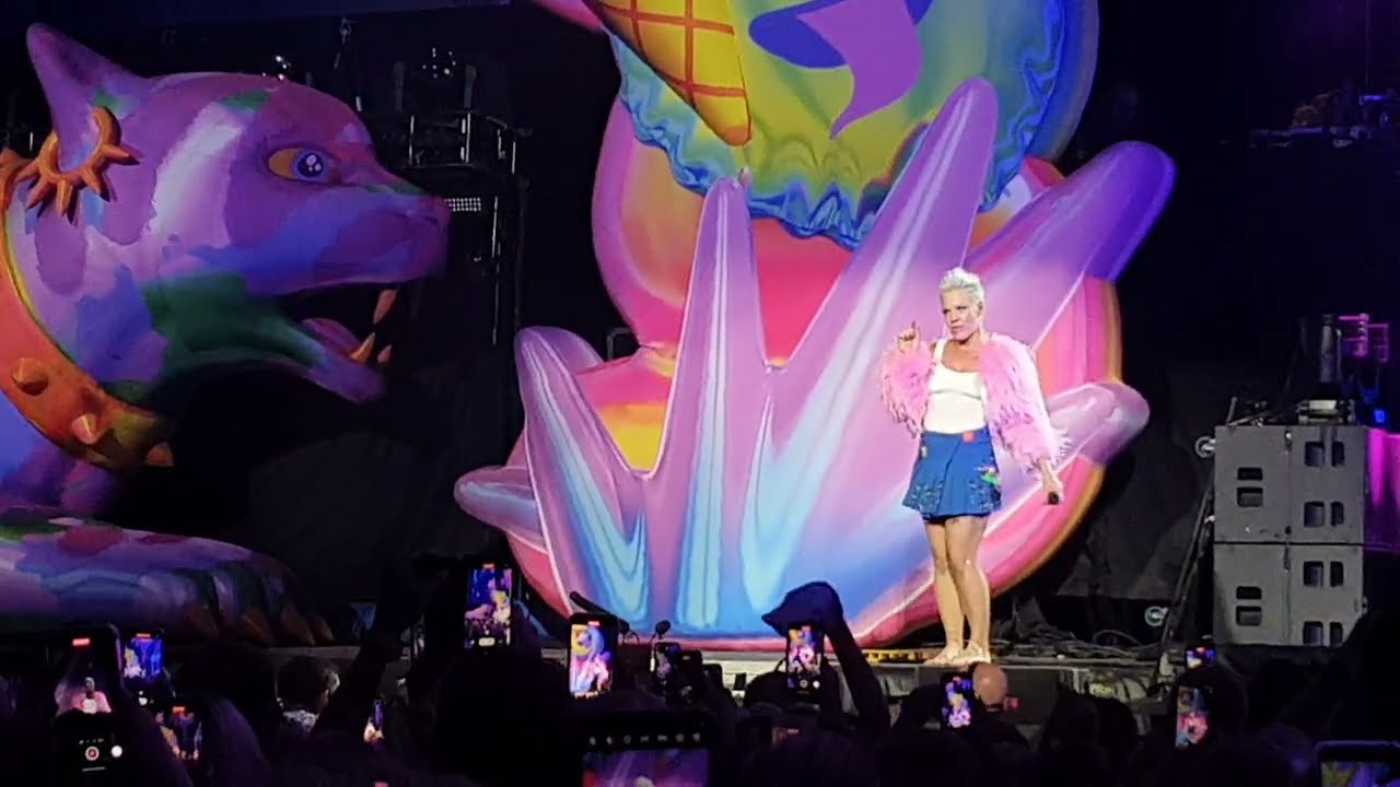 P!nk - What's up - 4 Non Blondes cover - (live HD) - Stockholm Sweden - Strawberry Arena - 2024