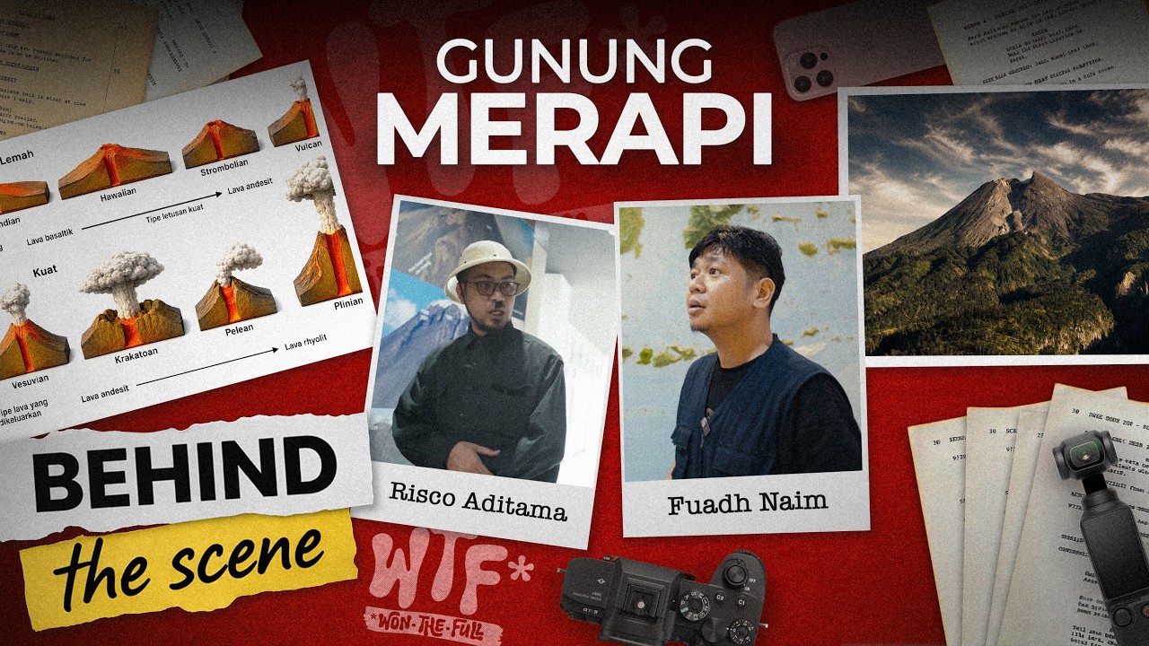 Merapi dari balik layar | Behind the scene #WTFIndonesia