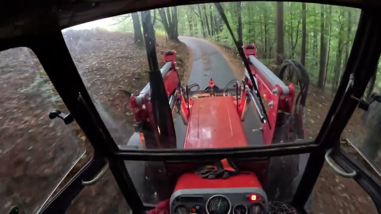 Zetor 7745 - Original sound - Driver view
