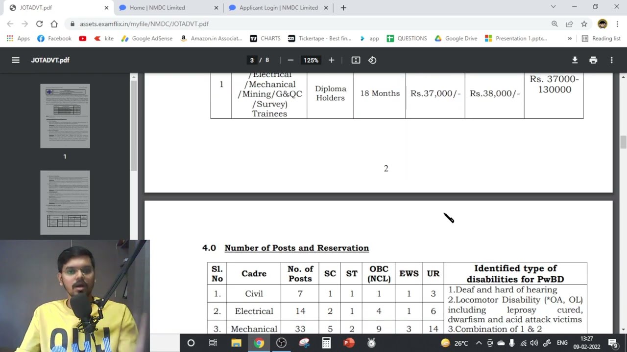 NMDC recruitment 2022 without GATE 🔥 CTC : 10 LPA |Freshers | Permanent Job | Latest Job Update
