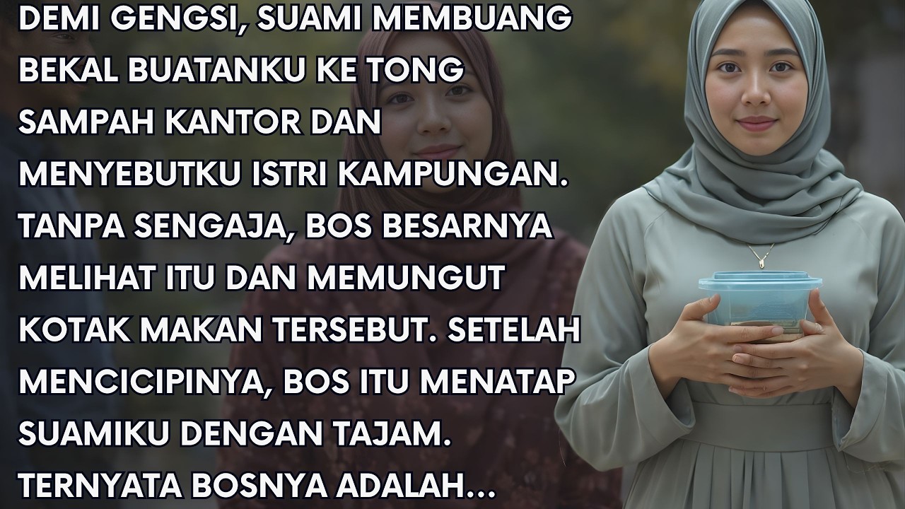 SUAMI HINA MASAKANKU MAKANAN KAMPUNG DI DEPAN BOSNYA—DIA PUCAT SAAT BOSNYA BILANG...