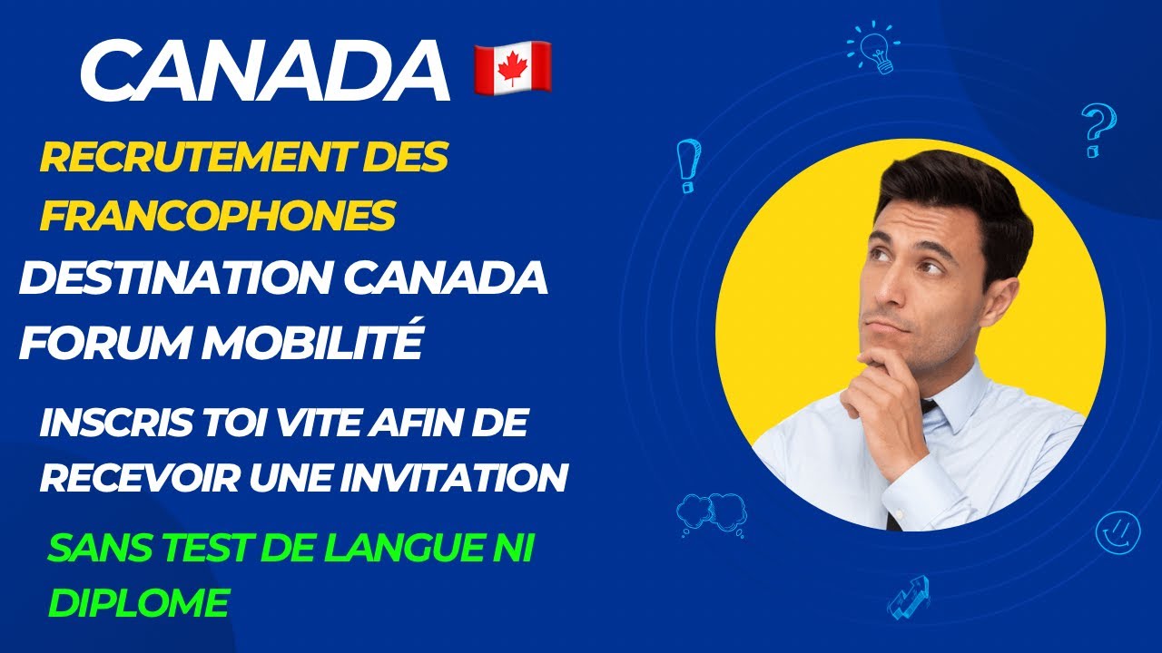 Vite inscris toi vite et obtiens une invitation pour ta destination Canada 🇨🇦 #canada #immigration