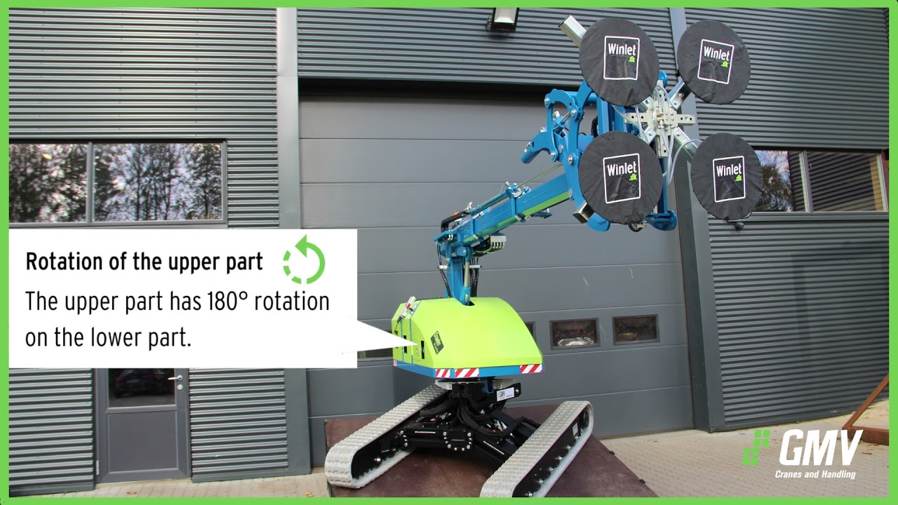 Walk through of Winlet Crawler BL glazing robot
